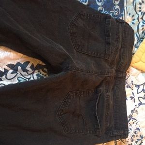 Black American eagle jeans
